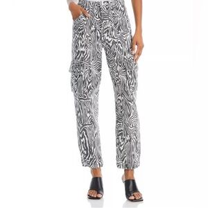 Mother The Curbside Flood Cargo Jeans in size 28